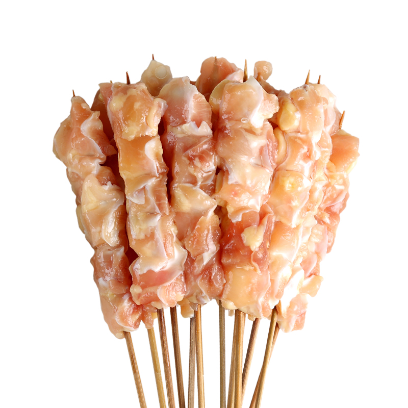 木屋烧烤掌中宝鸡脆骨腌制户外烧烤半成品鸡软骨10串