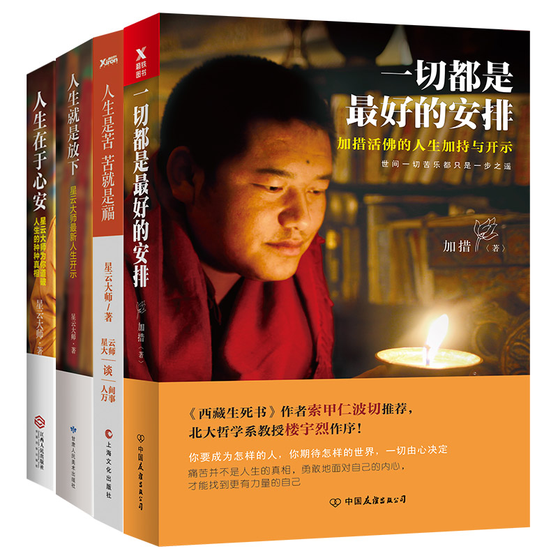星云大师与加措系列套装（共四册）（京东专供）
