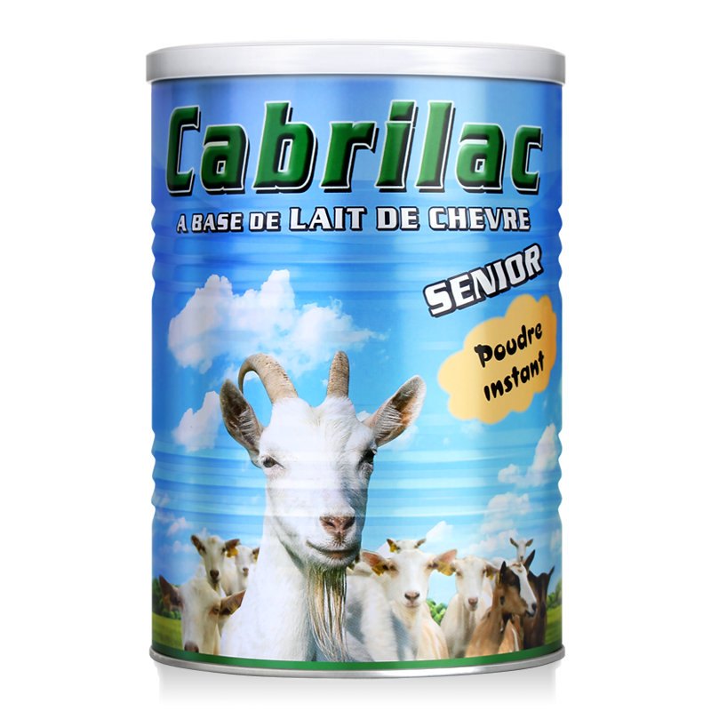 卡布瑞克(Cabrilac)法国原罐进口 中老年配方羊奶粉 高钙中老年奶粉罐装