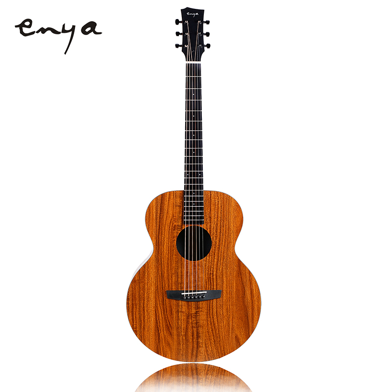 恩雅（enya）EM-X1科技旅行吉他混合全单民谣木吉他初学者儿童小吉他guitar36英寸