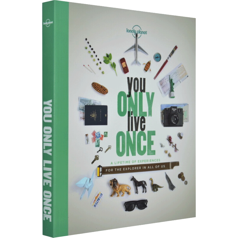 Lonely Planet 你只活一次 You Only Live Once 孤独星球 LP 英文原版 旅游路上1000个故事