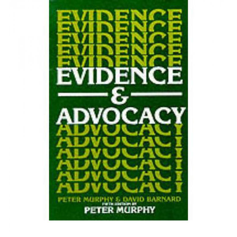 预订 Evidence and Advocacy