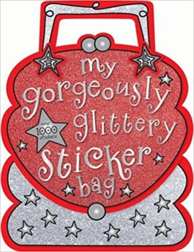 my gorgeously glittery sticker bag