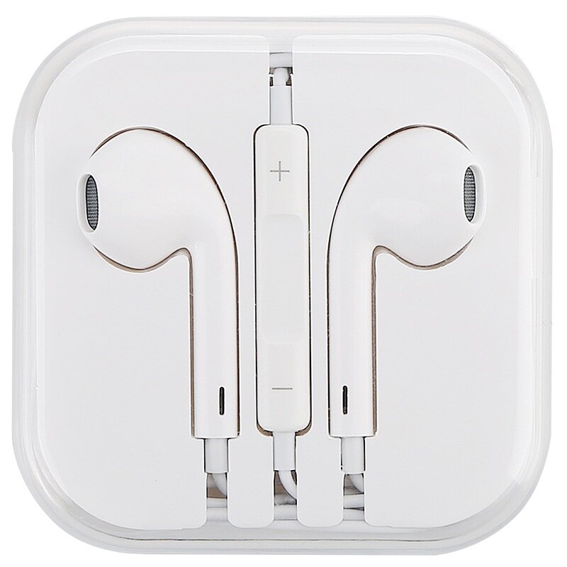 泰拉锋 入耳式线控耳机 适用于苹果11/XR/XSiPhone5/5s/6/6s/Plus/iPad 圆头 适用5/6/6S/6P/6sP