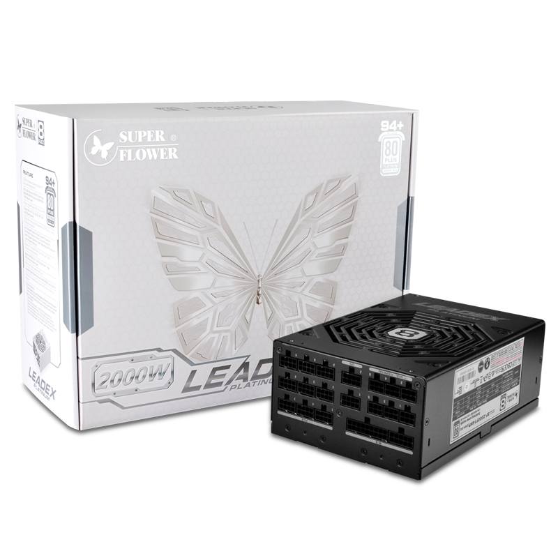 SUPER FLOWER振華 臺式機電腦電源 LEADEX P2000W  白金牌電源 十年保固 支持 5090/9070顯卡