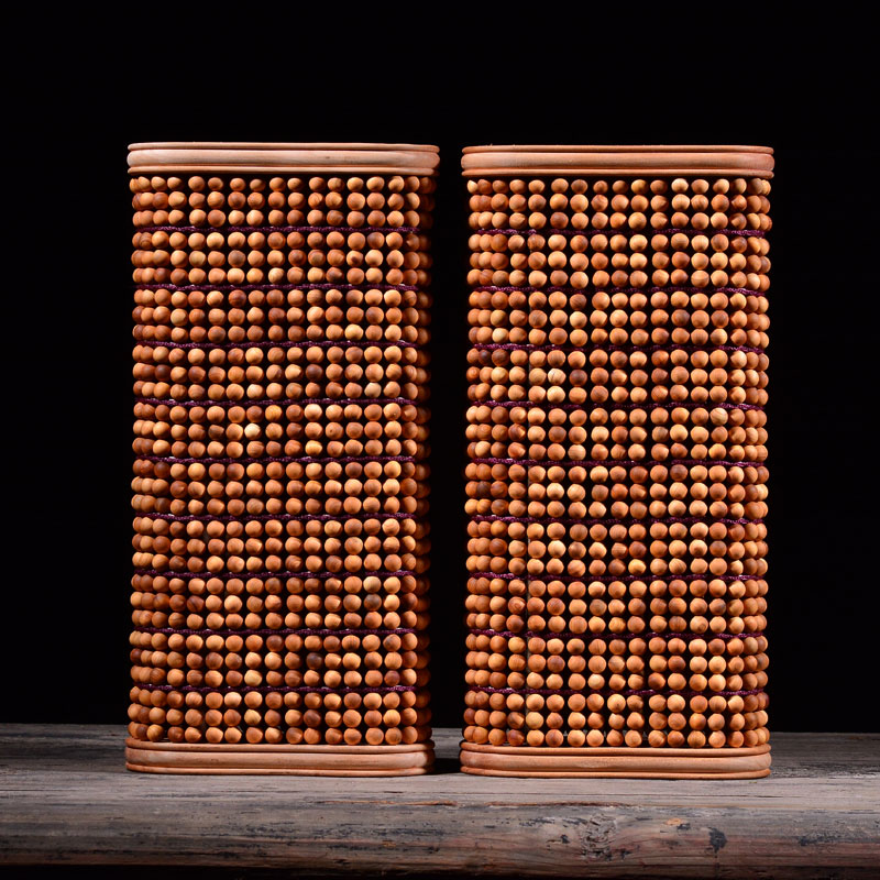 晨熟金丝楠木枕头红木枕头一对崖柏枕头实木护颈椎枕夏季双人凉枕头特