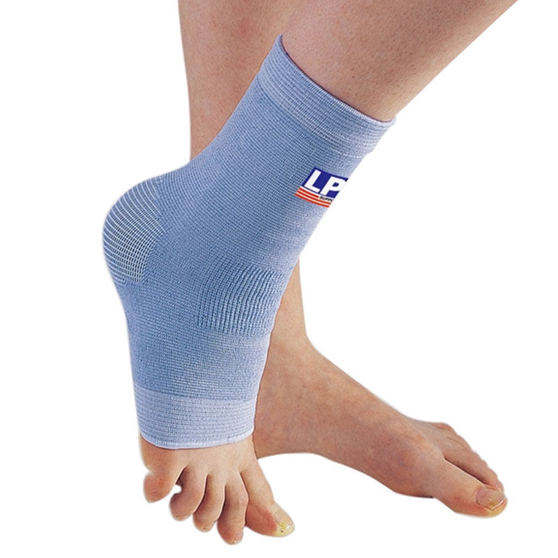 护踝户外运动跑步脚踝关节保暖稳固支撑护具 天蓝色 单只装 s 踝围15