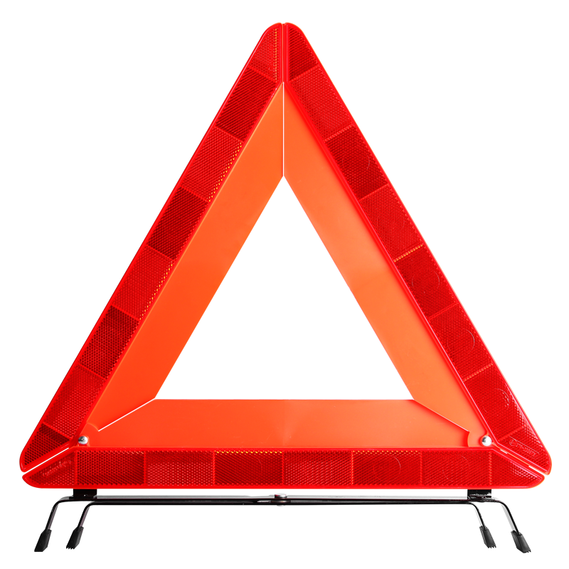 火焰战士 汽车三角架警示牌三角牌警示三脚架三脚反光停车警示架 ZB-10012132748