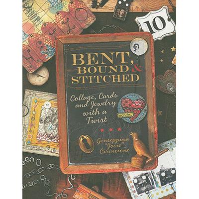 预订 bent, bound and stitched: collage, cards and.
