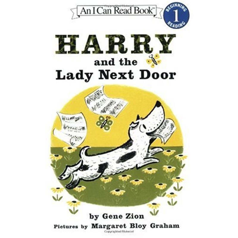 Harry and the Lady Next Door (I Can Read Book 1) 英文原版 小狗哈里和隔壁的淑女 英文绘本 上海