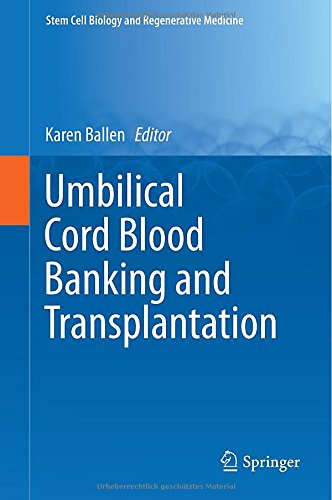 【预订】umbilical cord blood banking and