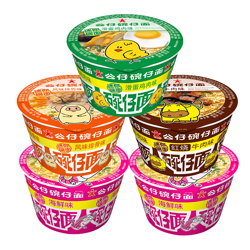公仔面礼盒方便面实时价格趋势及口感体验|京东方便食品历史价格在线查询