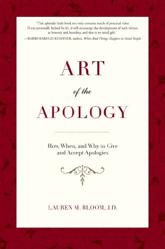 【预订】art of the apology: how, when, and why