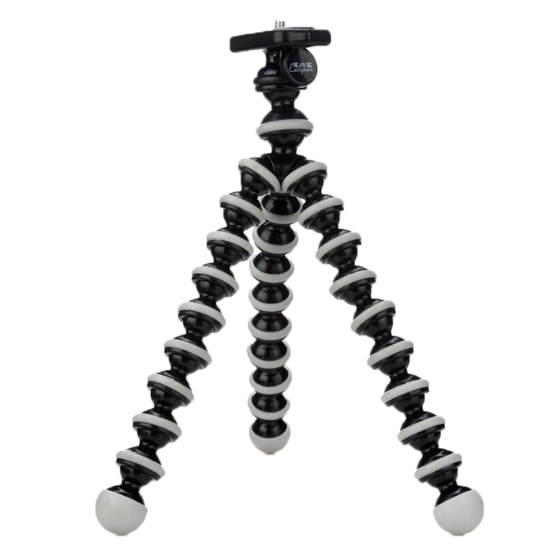 早行客 EM-115 八爪魚桌面三腳架 多功能便攜手機(jī)相機(jī)腳架Vlog短視頻網(wǎng)紅直播攝影攝像支架 送黑手機(jī)夾