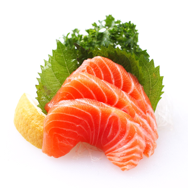 聚鲜品 挪威冰鲜三文鱼(大西洋鲑)整块带皮500g 袋装进口海鲜刺身生鱼片 切片（去皮400g）