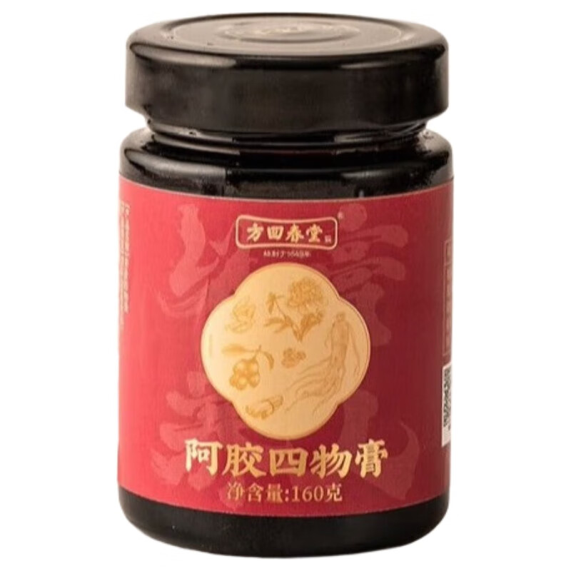 方回春堂【礼盒】阿胶八珍四物膏四物汤黄芪党参玫瑰花女养生膏阿胶膏送礼 阿胶四物膏 160g*1盒