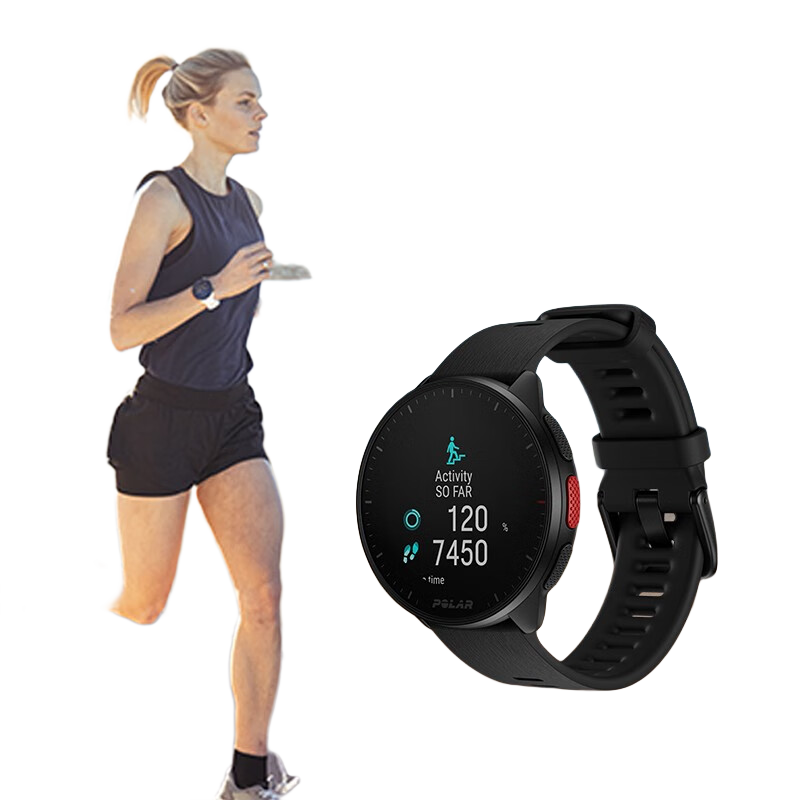 ���ܣ�polar�� Pacer &Pacer Pro�����߳������˯�߼���ܲ��ֱ��˶�������� pacer��ɫ S-L 1918Ԫ