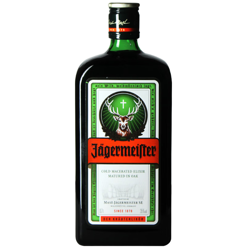 Ұ��Jagerneister���ɼ�԰��Ƶ¹�����Jagermeister Ұ��ʥ¹���ھ�700ml