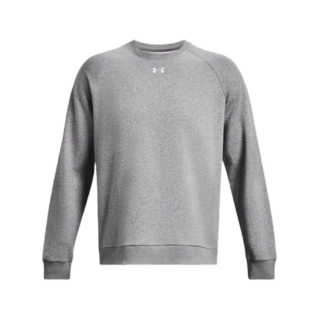 安德瑪（Under Armour）男士 圓領(lǐng)加絨圓領(lǐng)運(yùn)動(dòng)健身長(zhǎng)袖衛(wèi)衣1379755