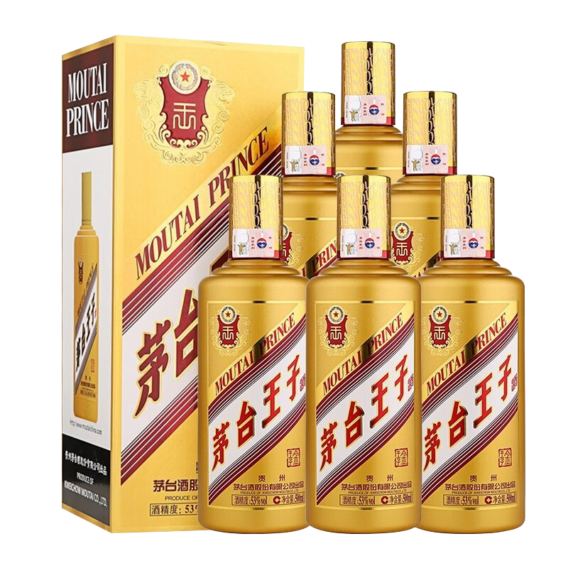 MOUTAI/ę́���Ӿ� ������ 53�� ������ 500ml 6ƿ 976Ԫ