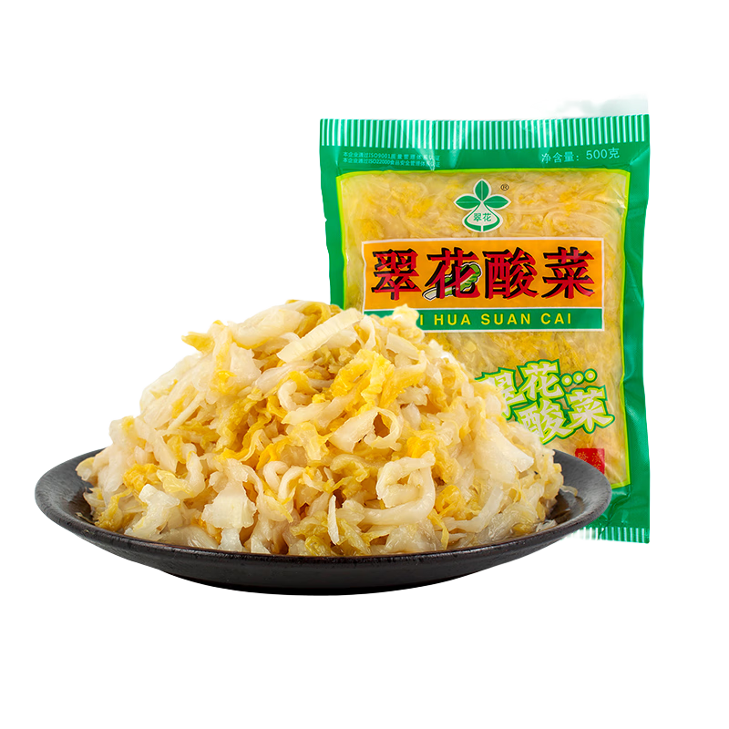 翠花酸菜正宗東北酸菜餃子包子腌制切絲豬肉燉酸菜特產(chǎn)餐飲下飯菜 500gx10袋絲裝