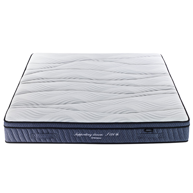西屋（Westinghouse） S5乳胶3D材料床垫天然护脊席梦思静音舒适软硬适中床垫1.8米*2米 S5床垫+V3床架
