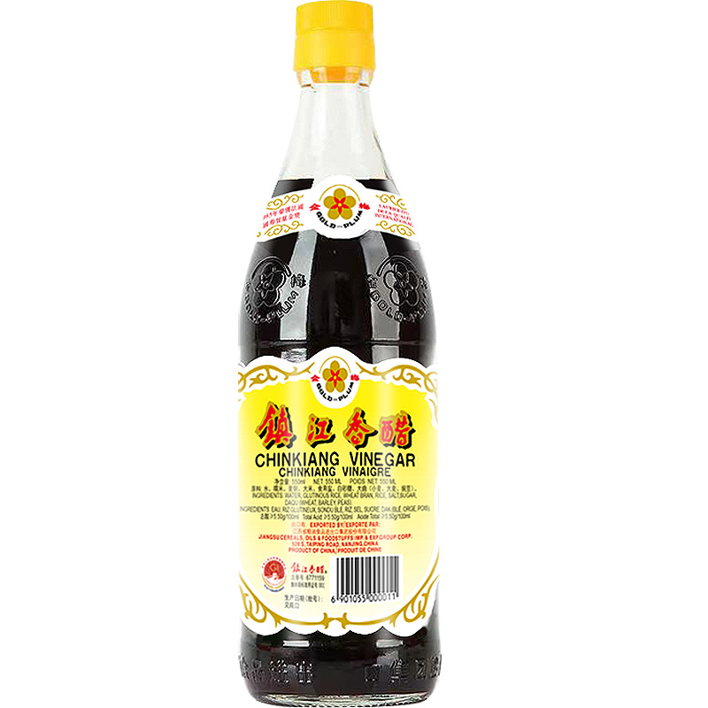 恒顺金梅醋香醋镇江特产黑醋纯酿造食醋调味料出口品质 金梅香醋550ml 1瓶装