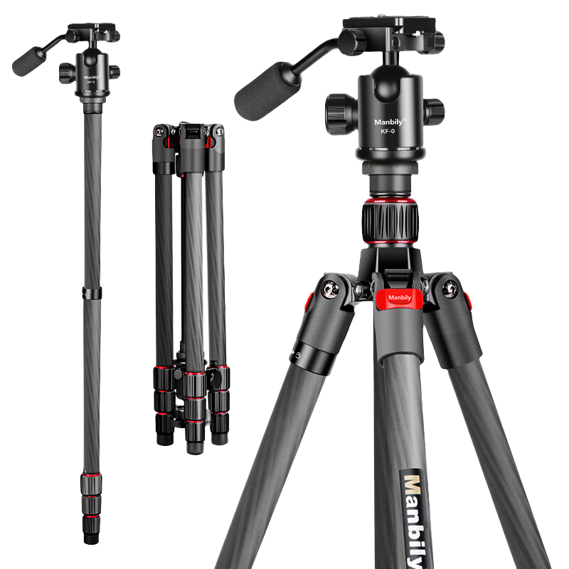 ��������Manbily��EP-254C̼��ά���żܵ������΢����̨��װ�����Я����רҵ�ֻ�̼��֧��ֱ����Ӱ�������Ǽ� EP-254C���ֱ���̨�