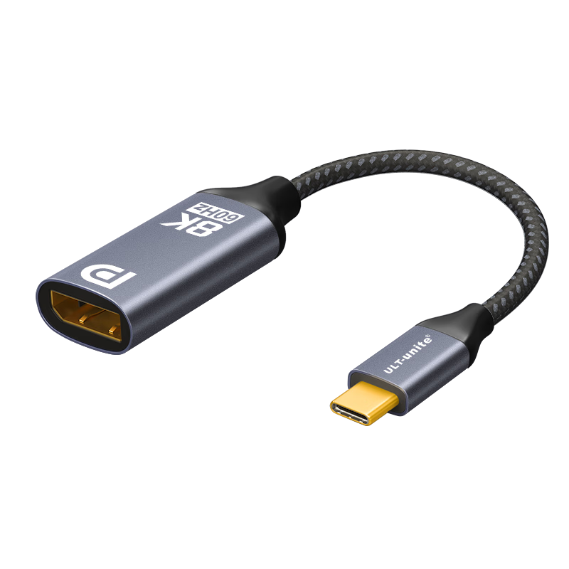 ���ڲ�����ULT-unite Type-cתDP1.4ת�����ֻ�����4K/240Hz ƻ��macbook��Ϊ�ʼǱ�����Ͷ�� �����׵�4������ʾ�� 0.2�׻ҡ�����ĸ��ת����