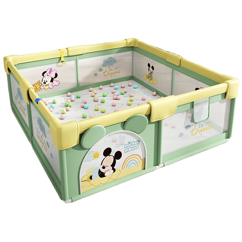 ���ڲ�������ʿ���ͯ��Ϸ������Ӥ��Χ������դ�����е汦��С��������������԰ 180*200cmح�����������׵�Χ�� 1cm����+60������+���ɴ�+2����