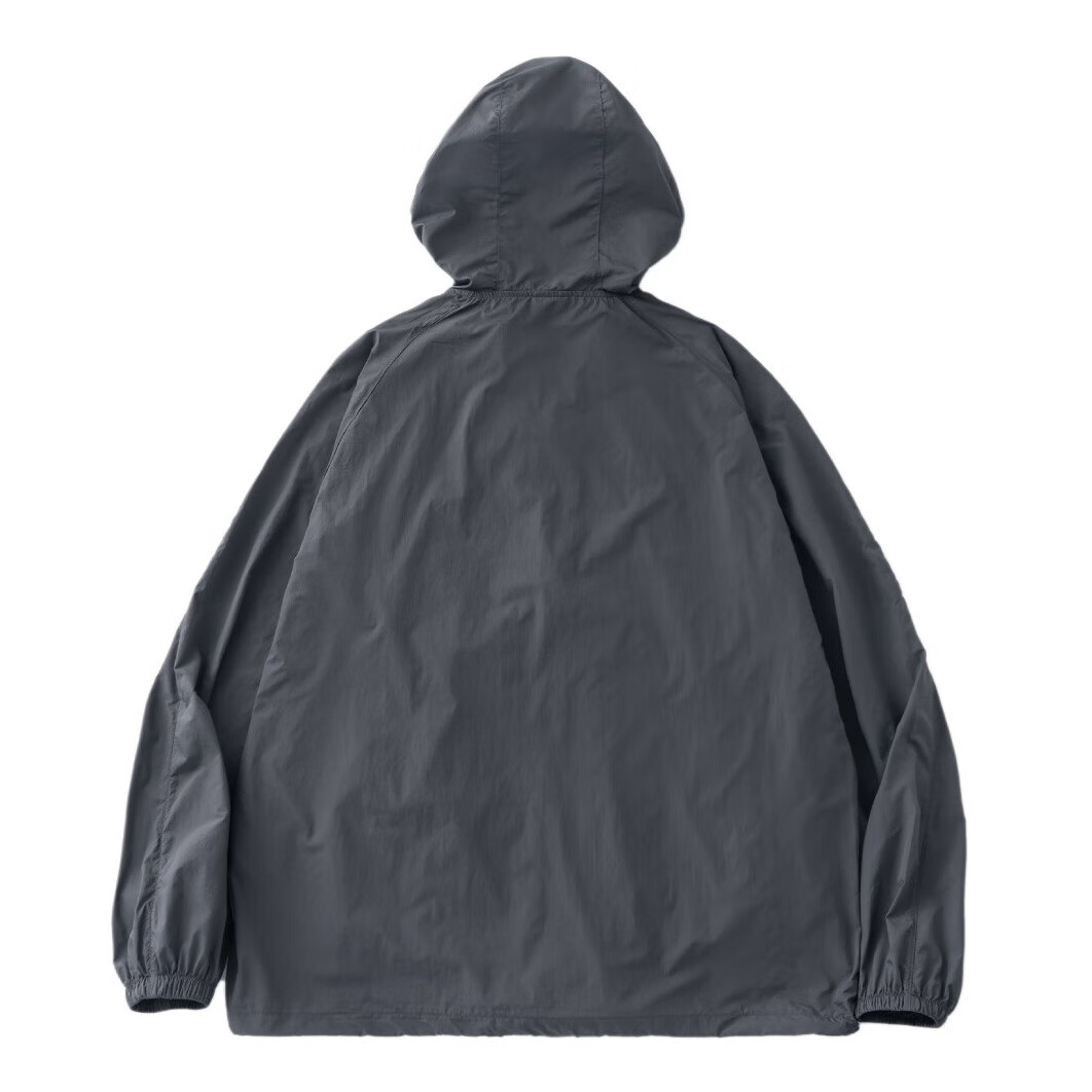 熊猫·本熊猫·本防晒衣男夹克外套夏季新款潮牌宽松百搭户外休闲外衣 深灰色 M