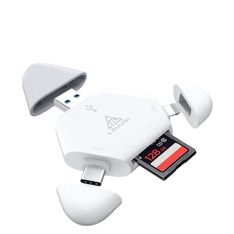 LRUUSI���һƻ���ֻ�����������ͨ�����SD/TF�� ���û�Ϊtypec Mac ipadƽ��  �����ٰ桿ƻ��/Type-C/���� �ɶ�SD/TF 41.29Ԫ