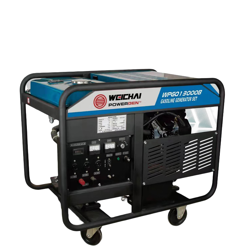 濰柴重機(jī)濰柴整機(jī)汽油發(fā)電機(jī)家用小型單相三相戶外 11KW單相電動(dòng)(雙缸動(dòng)力)