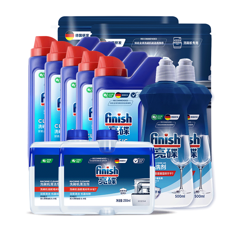 ������finish��ϴ���ϴ�ӷ������װϴ���*5+Ưϴ��*2+��ˮ��*2+����*2 ϴ��۰�����װ �����������Ӻ���������ϴ����� 491.83Ԫ