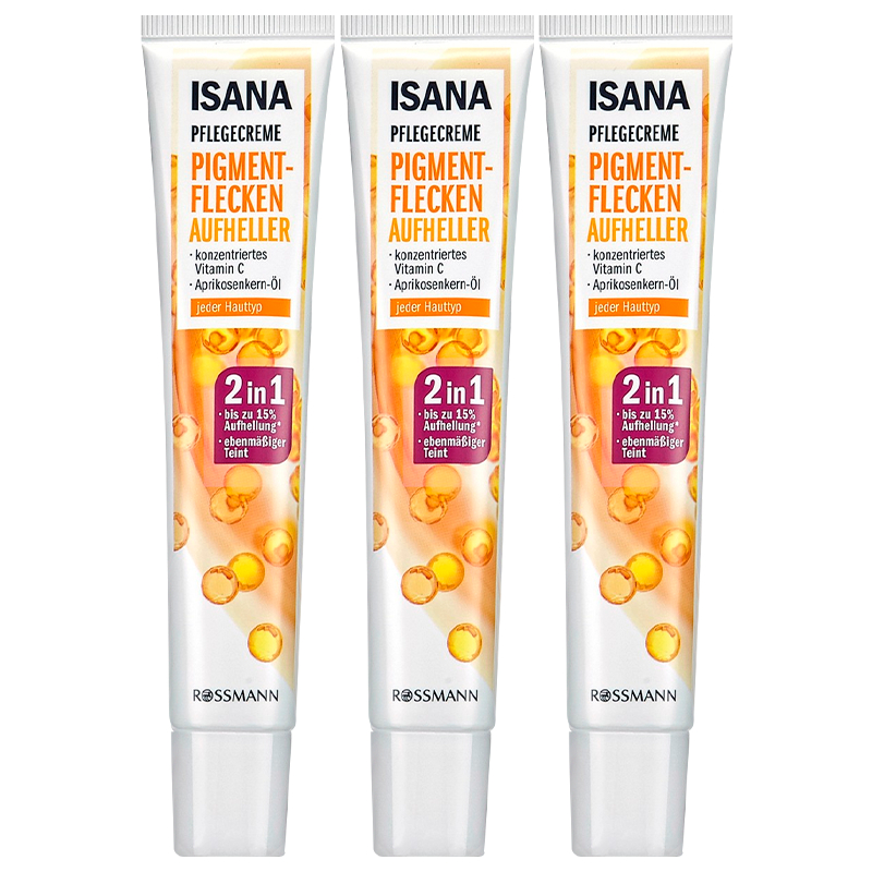 ���ڲ�����ISANA���VC�沿���׾����� άC�������沿���ϴ��ܺڲ����� 50ml*3���ع�װ��