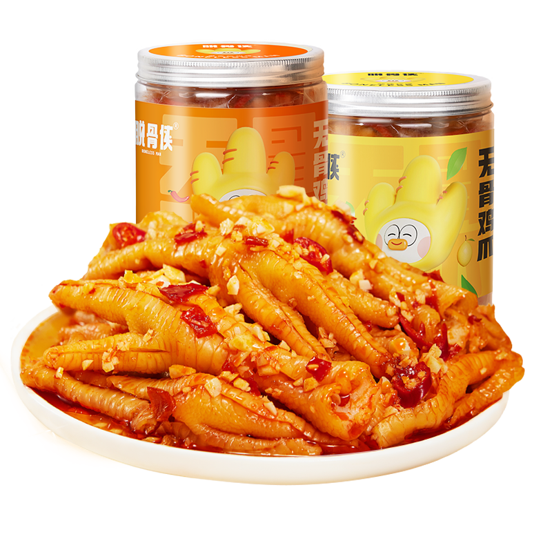 �ѹ�����������ȥ�޹Ǽ�צ�ݽ���צ��ʳ��Ƥ��ζ���Ž�������ʳƷ ����΢��500g+��������500g