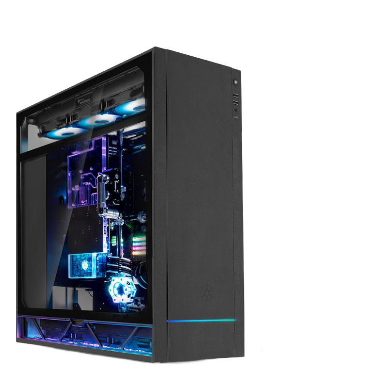 ��꿣�SilverStone��ALTA F1 ����ʽATX�����䣨��ֱ���/˫���͸/�Կ�ֱ���� ��ɫ(G410ALF1BG00020) 949.62Ԫ