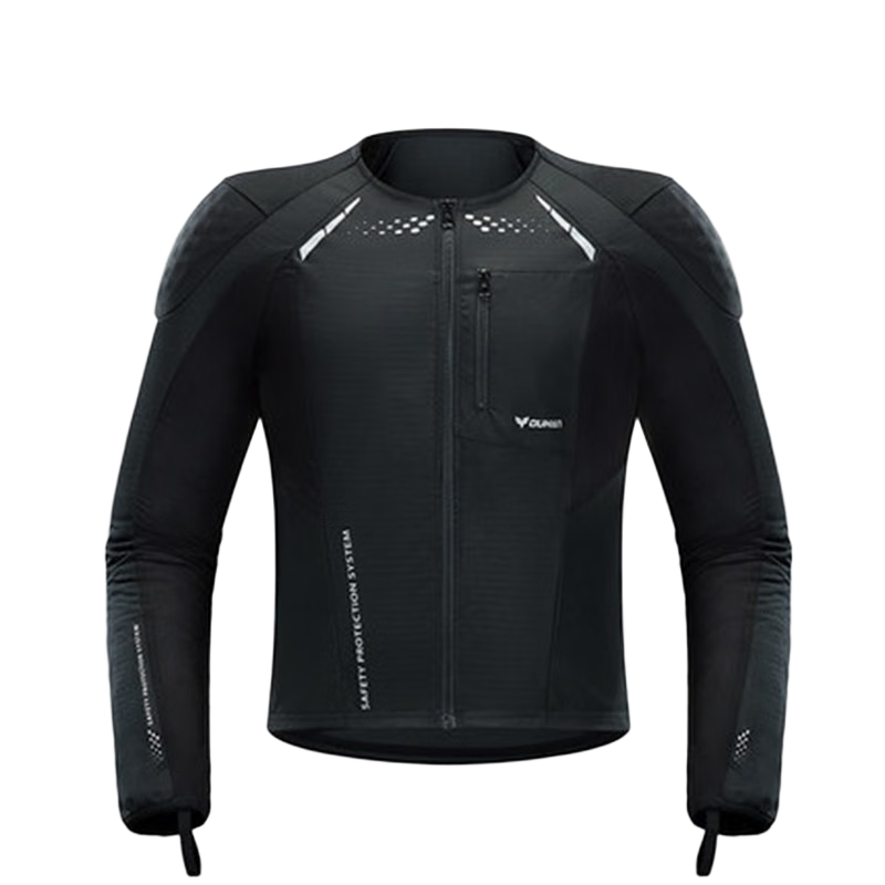 杜漢（DUHAN）新款摩托車護(hù)甲衣男女舒適透氣騎行服貼身軟甲機(jī)車騎行護(hù)具賽車服 黑色（男） 2XL