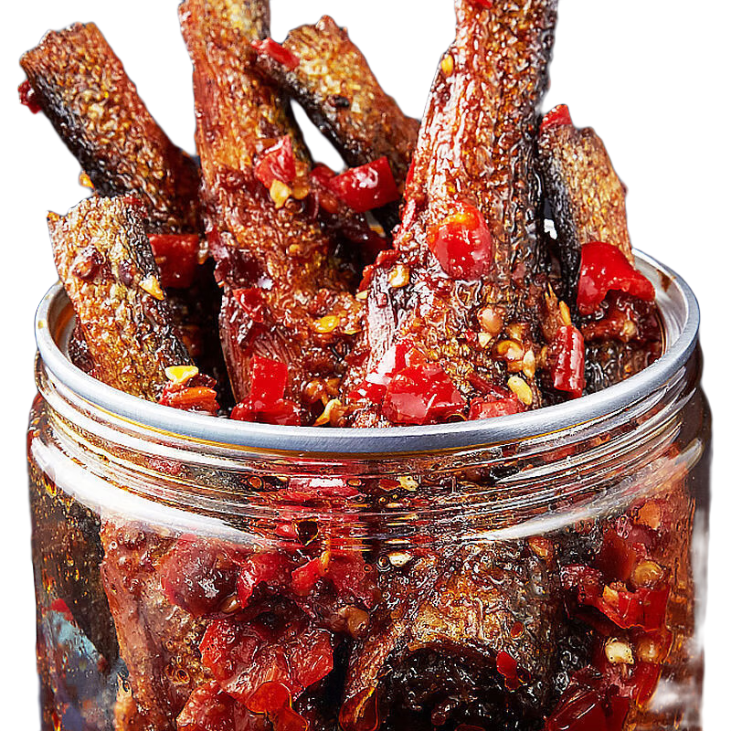 簡(jiǎn)滋湖南特產(chǎn)下飯菜手撕魚(yú)香辣煙熏手撕魚(yú)火焙魚(yú)零食小吃瓶裝即食魚(yú)干 【好貨】手撕魚(yú)280g*1罐