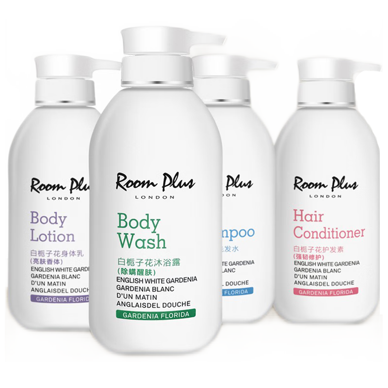 room plus白梔子花洗發(fā)水男女roomplus洗護產(chǎn)品套裝套組 滋潤去屑 洗發(fā)水 500ml