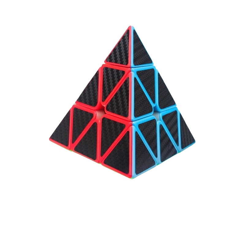 魔域文化魅龍系列23三階金字塔魔方組合含螺絲刀松緊可調(diào)兒童成人減壓玩具 金字塔(碳纖維) 送螺絲刀