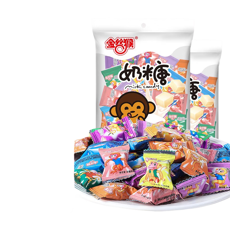 金丝猴奶糖特浓原味牛奶糖小镀铝奶糖500g*2袋 25.8元 - 线报酷 金丝猴奶糖特浓原味牛奶糖小镀铝奶糖500g*2袋 25.8元 - 线报酷