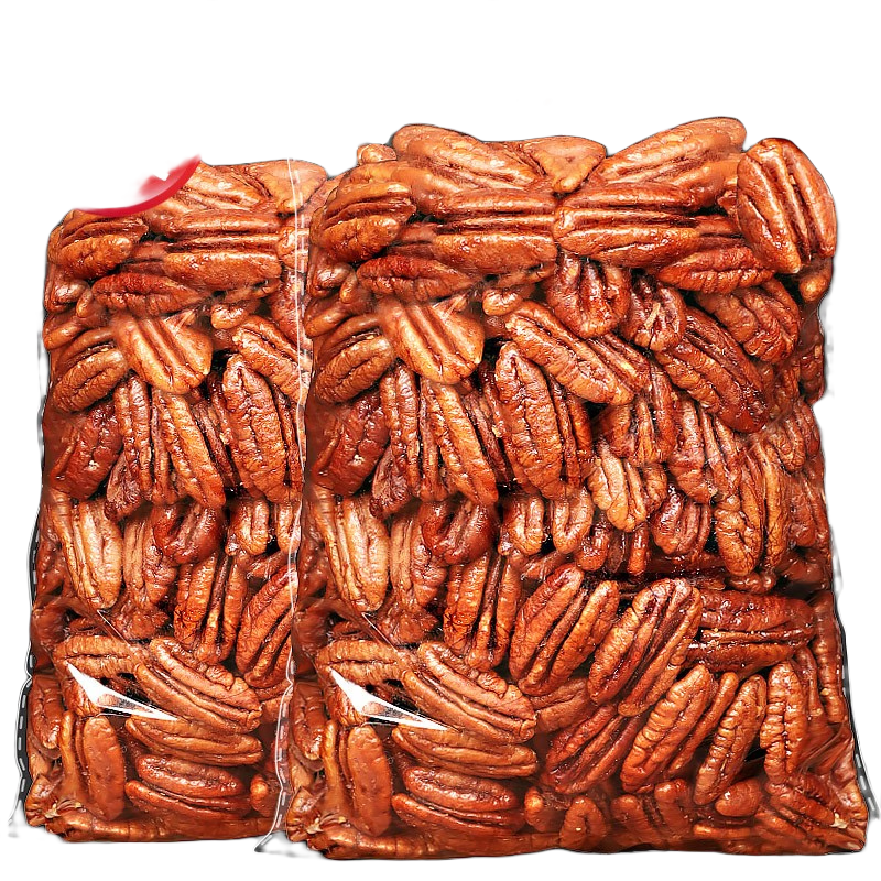 比比妙奶油味碧根果仁500g每日?qǐng)?jiān)果獨(dú)立小包裝長(zhǎng)壽果美國核桃年貨節(jié) 【碧根果碎仁】 250g*2袋