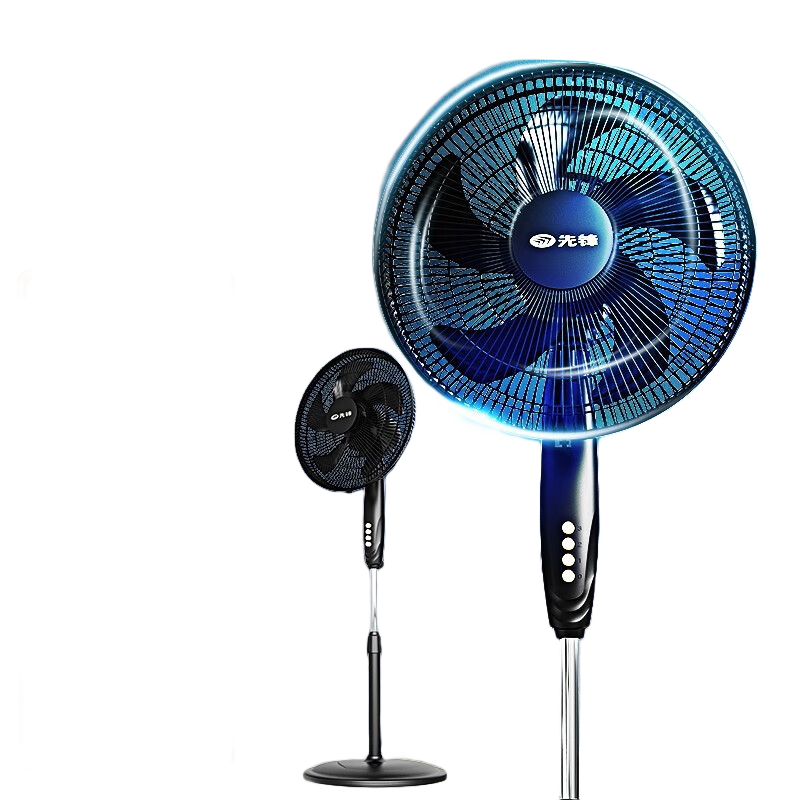 先鋒（SINGFUN）電風(fēng)扇落地扇5葉機械搖頭空氣扇五扇葉家用家電鳳扇立式大風(fēng)量電扇客廳宿舍落地電風(fēng)扇立扇 DLD-D33