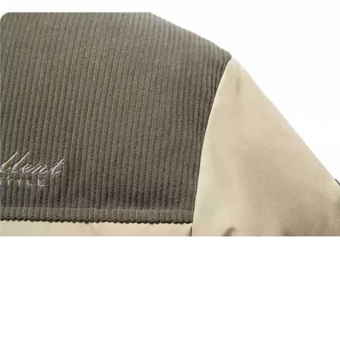 斯巴奴加厚拼接羽绒服男短款2025冬季新款立领90白鸭绒保暖男装外套 绿色丨加厚升级新国标90%白鸭绒 XL (180)