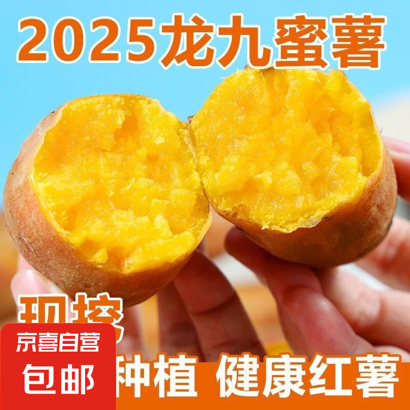 新品上市！现挖沙地蜜薯 3斤装仅售10元，限时特惠！