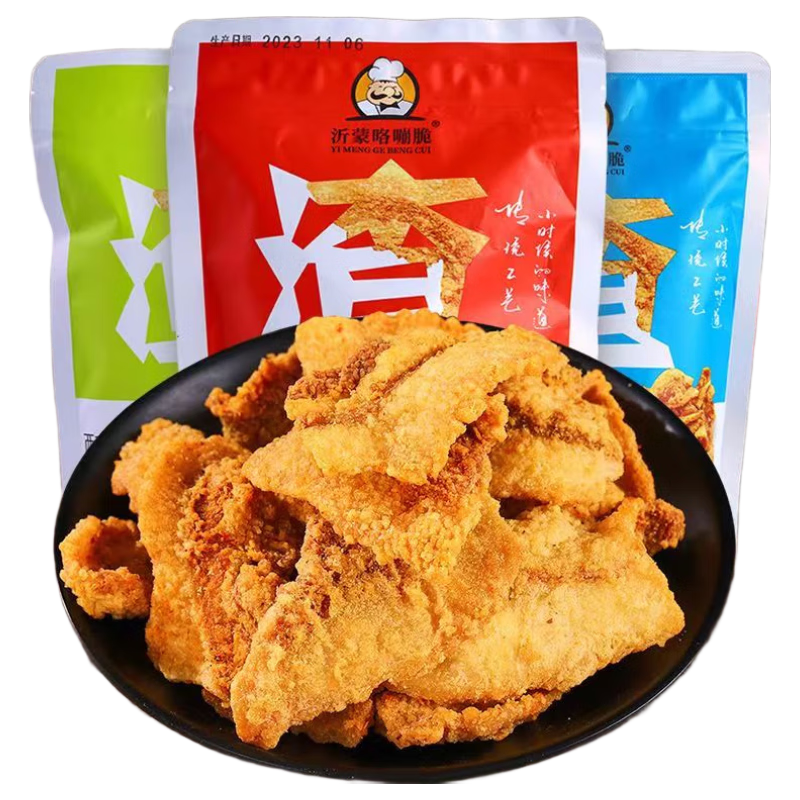 �������ִ���ʳС���⸬��Ƥ�廨���ز���������ʳƷ ԭζ������100g*5�� 29.95Ԫ