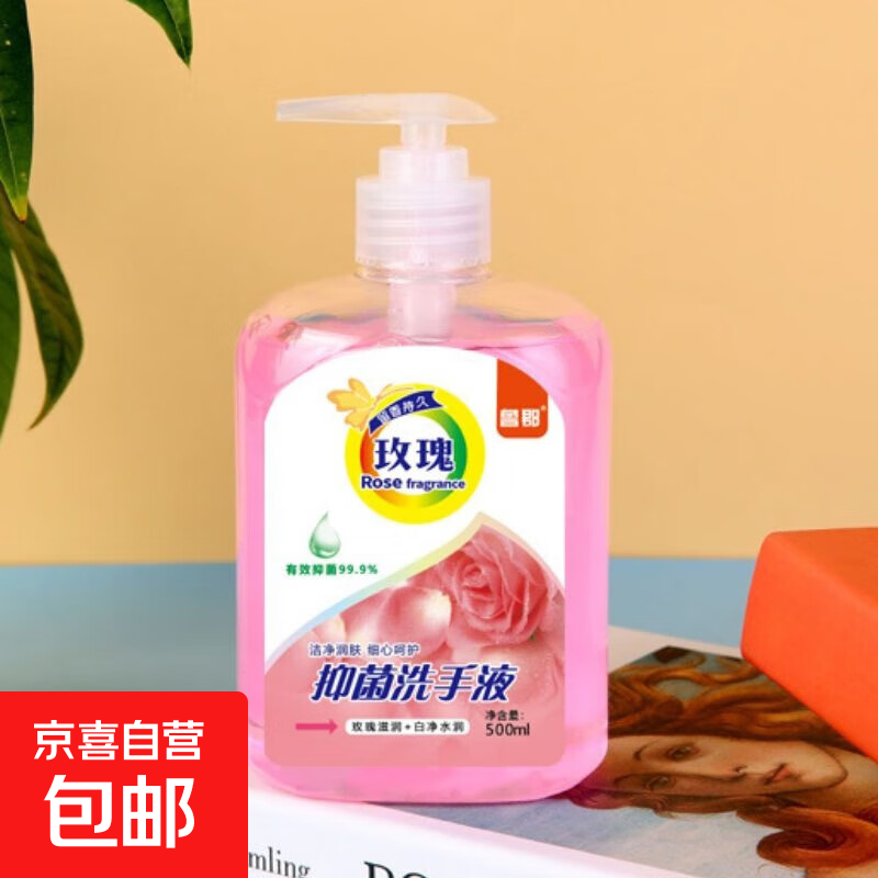 精华抑菌洗手液500ml温和清洁滋润护手 抑菌洗手液樱花香型