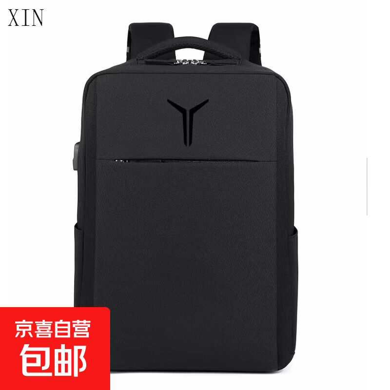 适用于联想拯救者Y7000P r9000p Y9000P电脑包16英寸双肩包Y7000 升级款气囊亮黑色 新标[黑标款] 16英寸