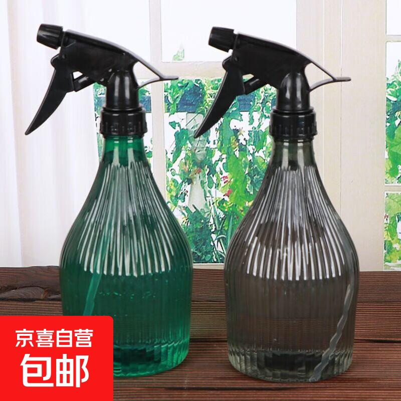 浇花喷壶气压式喷雾器园艺工具家用洗车消毒喷水壶罗马柱喷壶 灰色+黑色罗马柱（2个装）